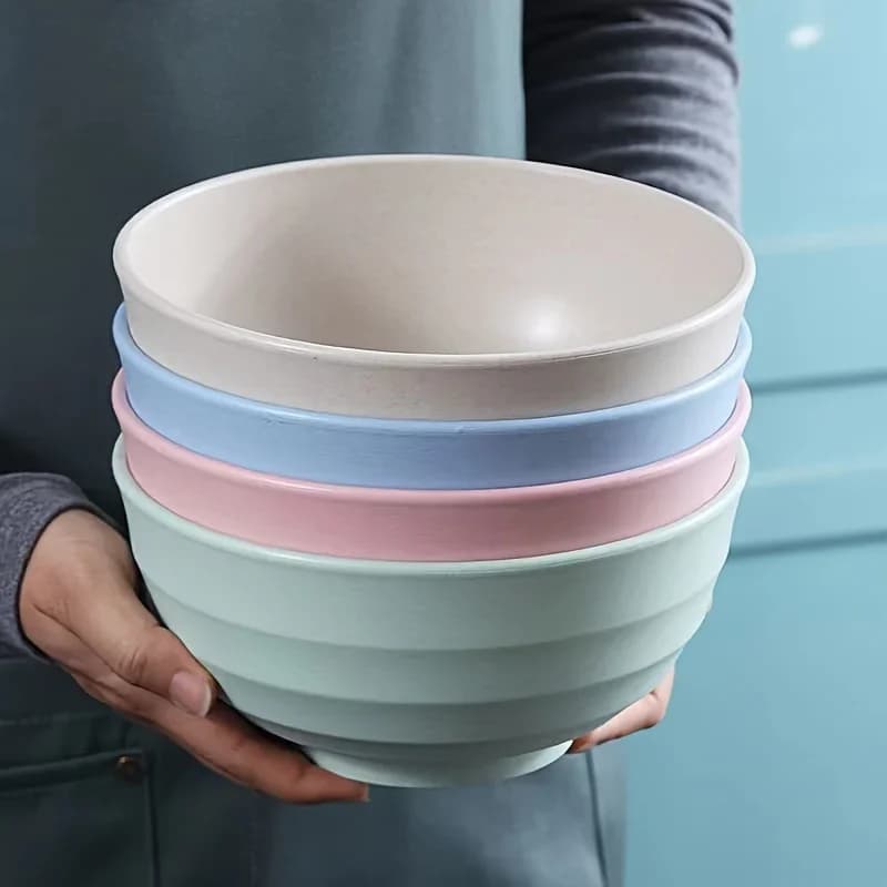 4-delni komplet nezlomljivih plastičnih skledic – 24 oz