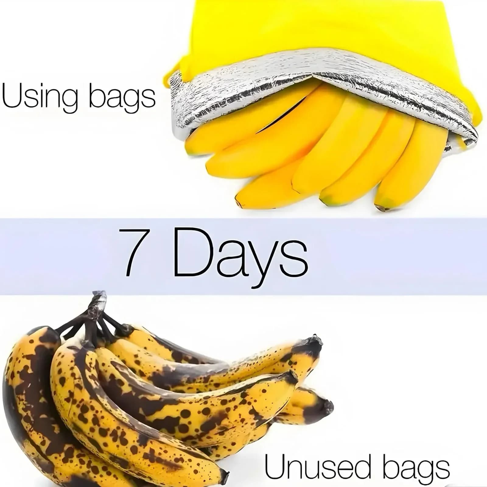 Vrečke za shranjevanje banan in zelenjave za ohranjanje svežine (1/2/3/5 kosov)