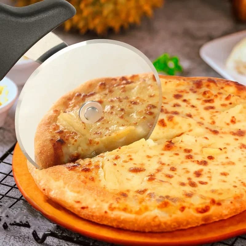 Okrogel rezalnik za pico iz nerjavečega jekla