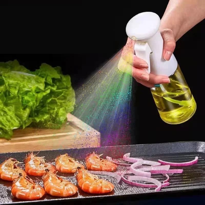 Razpršilnik za jedilno olje za kuhinjo in cvrtnik na vroč zrak (100/200/300/500 ml)