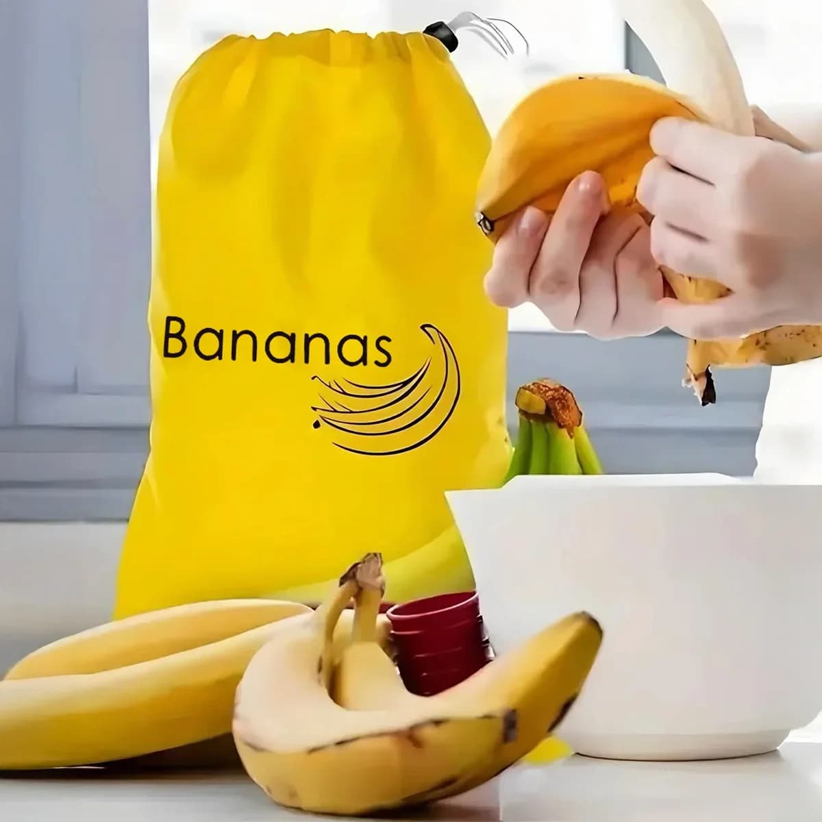Vrečke za shranjevanje banan in zelenjave za ohranjanje svežine (1/2/3/5 kosov)