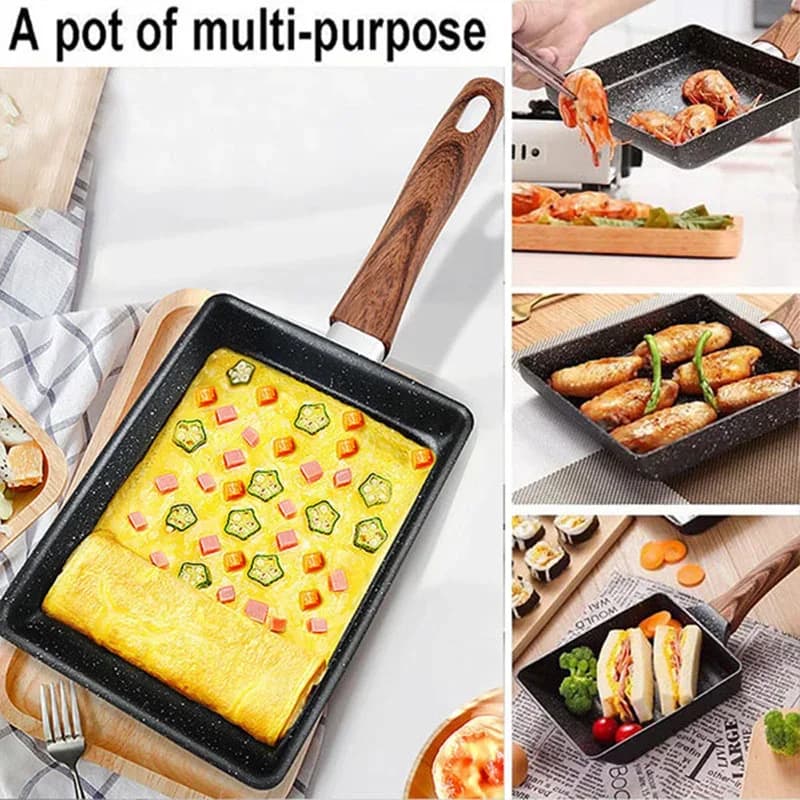Tamagoyaki pravokotna ponev za japonsko omleto