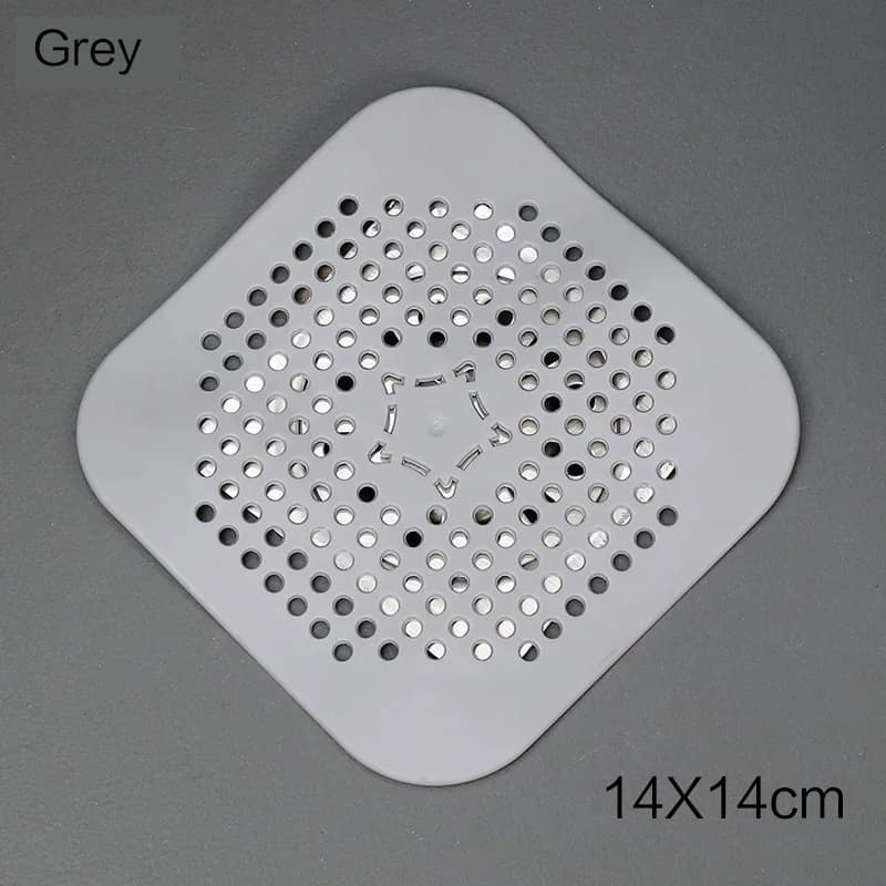 Silikonski lovilec dlak za odtok (3 kosi) – filter za lijak in tuš
